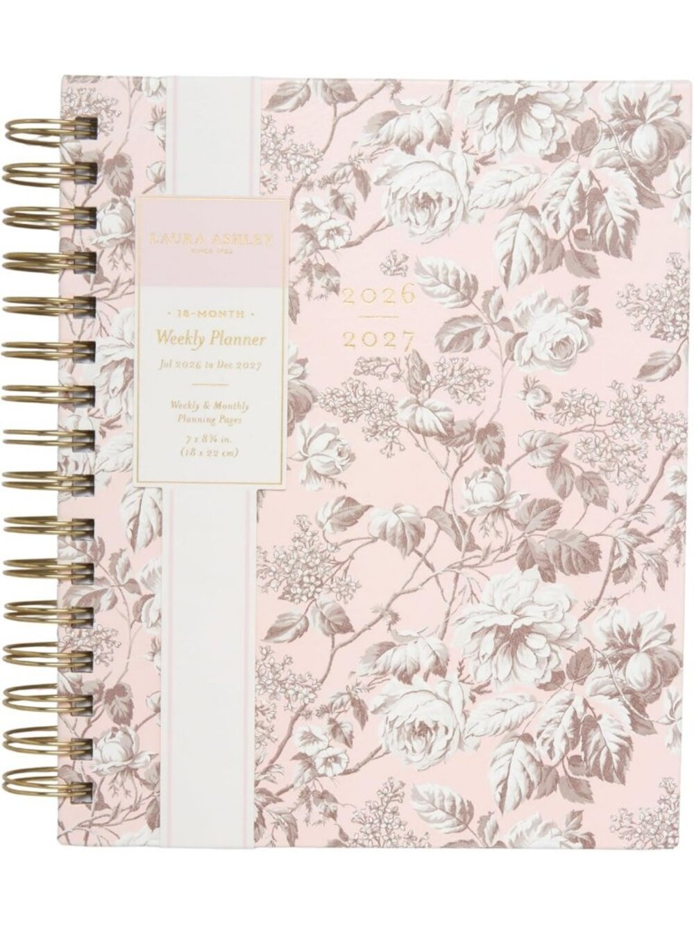 Stylish Hardcover Academic Planner Agenda 2026-2027, 7"x9", Perfect for Students